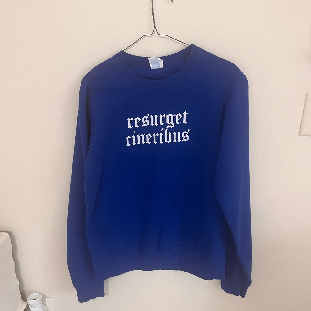 Blue Graphic UNISEX Sweater